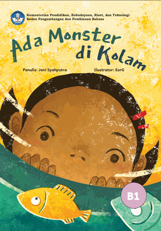 E-Book Digital untuk Anak SD – Ada Monster di Kolam