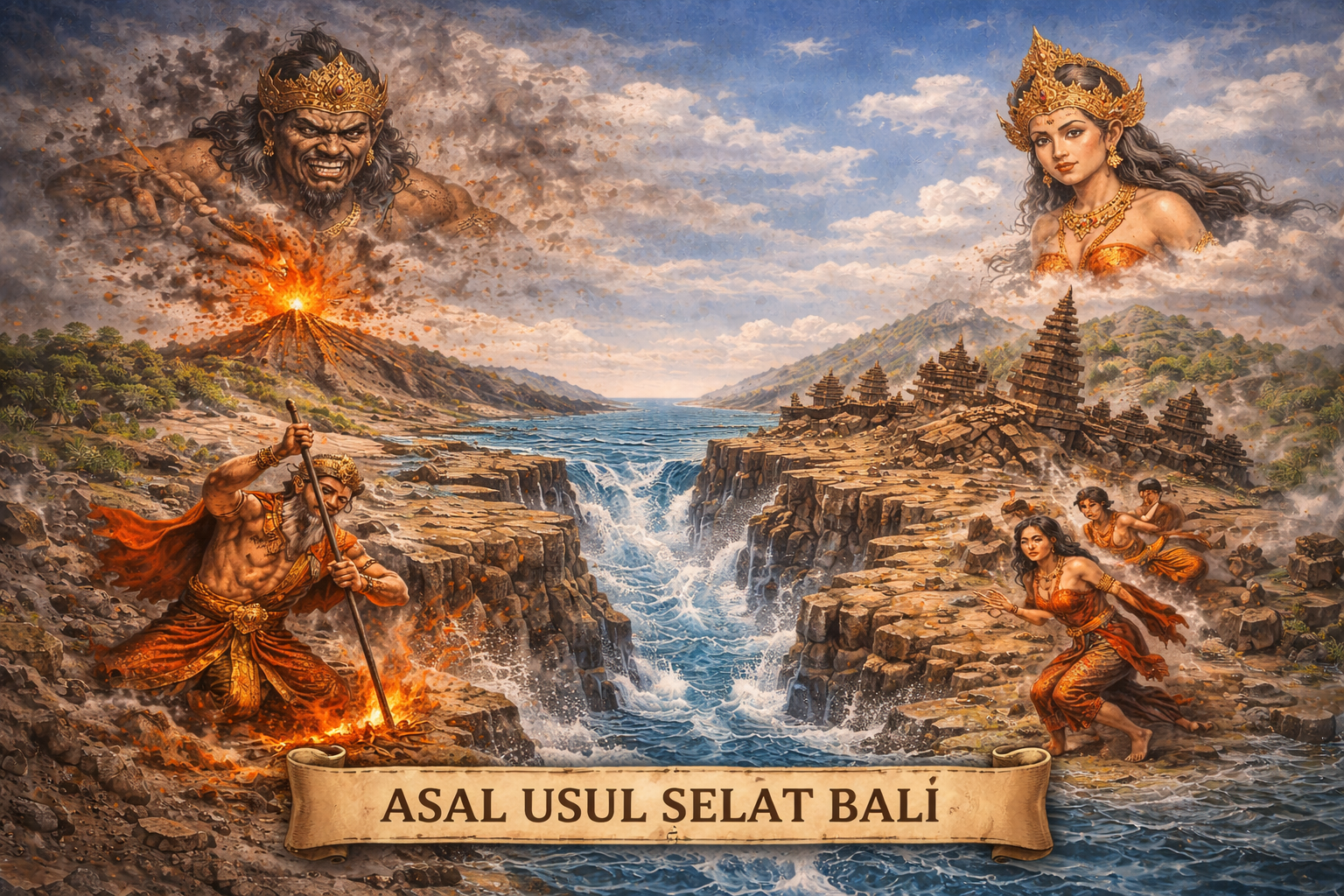 Video Pembelajaran – Asal Usul Selat Bali