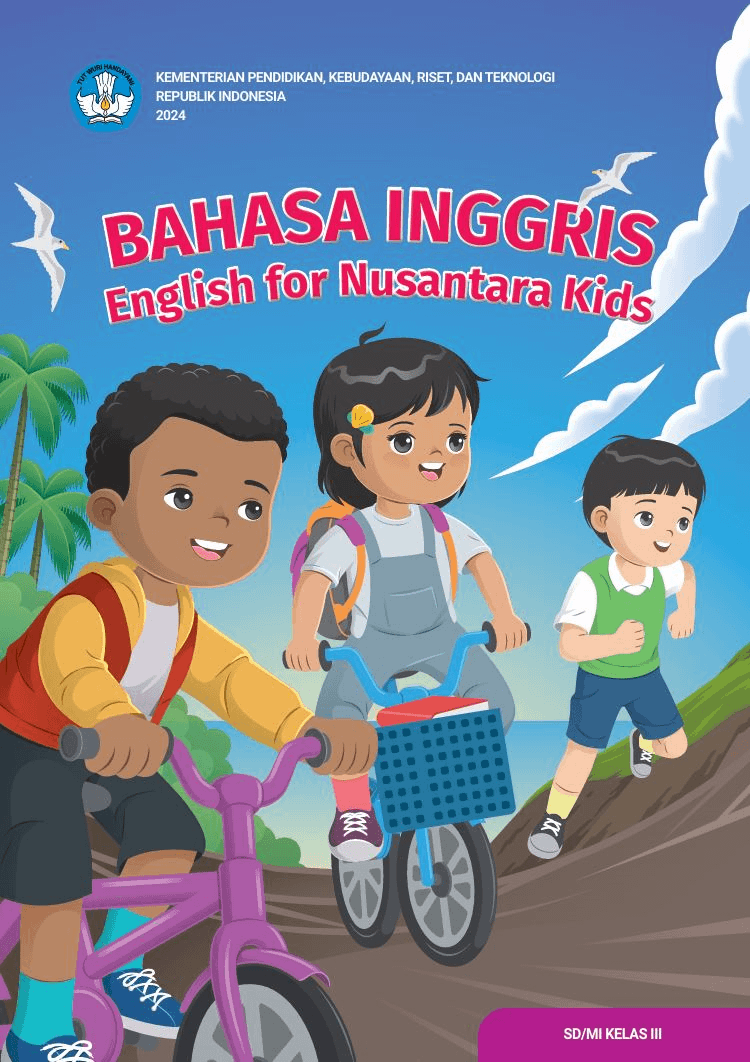 Buku Pelajaran Bahasa Inggris untuk Anak SD/MI Kelas 3