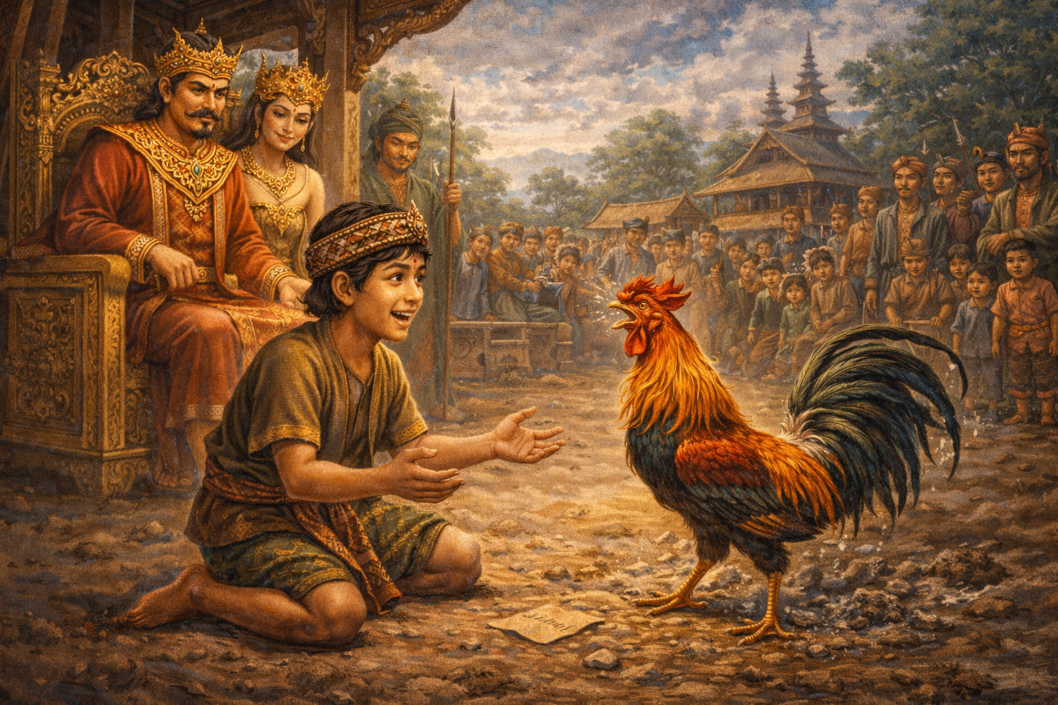 Video Pembelajaran Kisah Cindelaras dan Ayam Jago