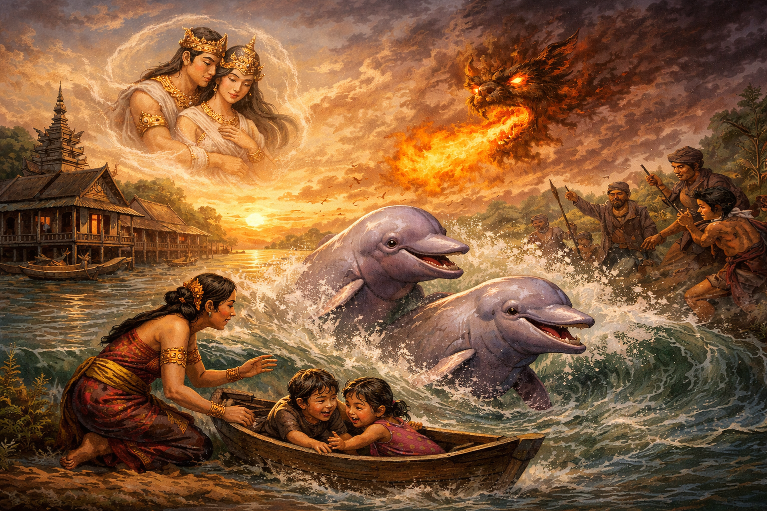 Video Pembelajaran Legenda Pesut Mahakam