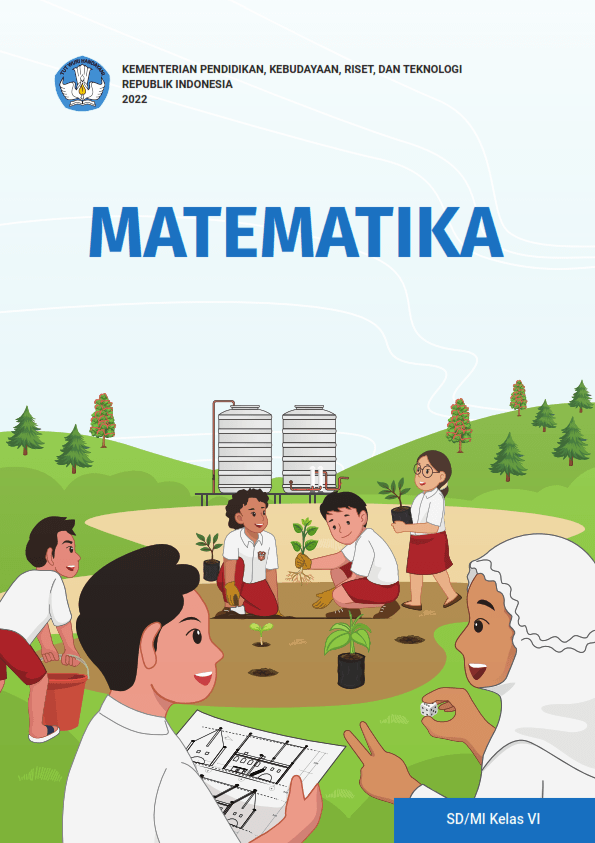 Buku Pelajaran Matematika untuk SD/MI Kelas 6