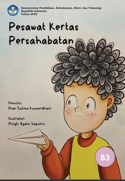 E-Book Digital untuk Anak SD – Pesawat Kertas Persahabatan