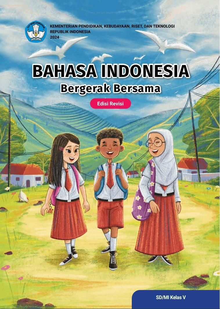 Buku Pelajaran Bahasa Indonesia untuk Anak Kelas 5 MI/SD