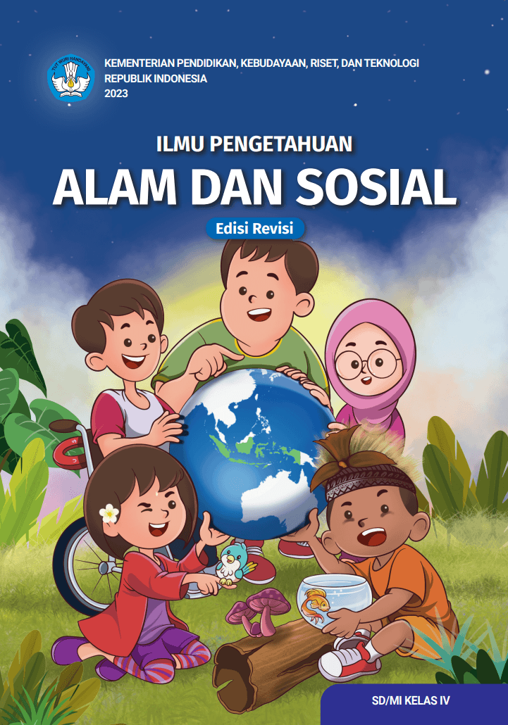 Buku Pelajaran IPAS untuk Anak Kelas 4 MI/SD